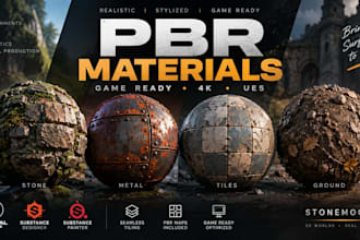 create pbr materials for unreal engine 5  unity