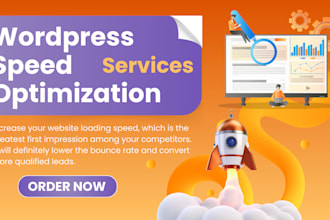 increase your wordpress website speed with my professional page optimization