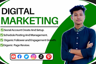 be your expert digital marketing and social media manager