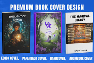 do book cover design, ebook cover design, book cover art