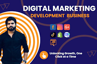 be your digital marketing manager and social media manager