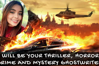 ghostwrite or write your horror, mystery or thriller story