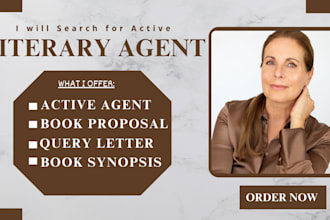 find literary agent for book manuscript, screenplay, movie script, children book