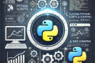 build python automation, web scraping, or trading tools