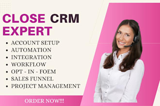 setup close crm automation integration pipedrive hubspot zoho crm zapier