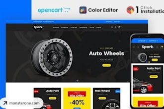 automobile shopify store, auto part website auto part shopify seo