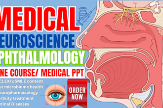 write medical, nursing, medical presentation, medical course, health and fitness