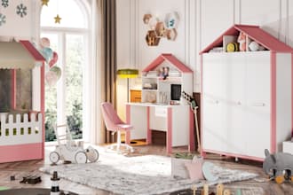 do 3d realistic rendering for kids and baby room furniture
