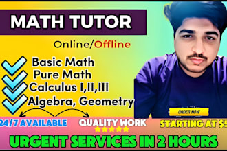 teach discrete math, differential equations, linear algebra, math equations