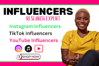 be your social media influencer, influencers list, influencer marketing campaign