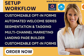 setup workflow convertkit beehiiv getresponse constant contact brevo freshsales