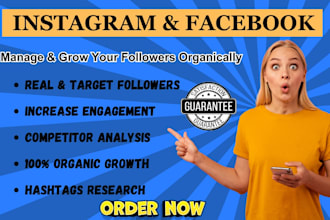 grow your facebook page followers, ig to USA UK real and fast audience