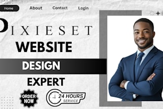 design a captivating pixieset photography website portfolio website design