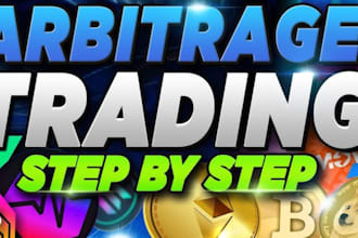 create crypto arbitrage bot, crypto trading bot, volume bot, front running bot