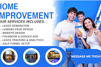 home improvement leads, renovation leads, painting leads, and remodeling leads