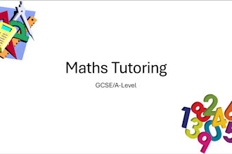 tutor maths to gcse and a level students