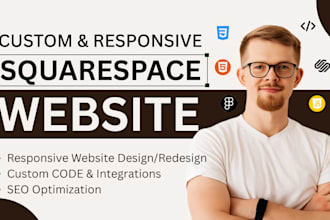 build squarespace website development fix squarespace code custom html CSS js