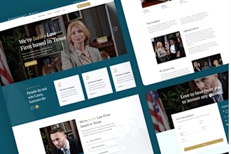 design law firm website, attorney, lawyer, legal, wordpress website development