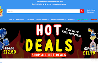 toy shopify store game website toys dropshipping store