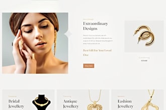 design jewelry shopify store jewelry website jewelry store dropshipping