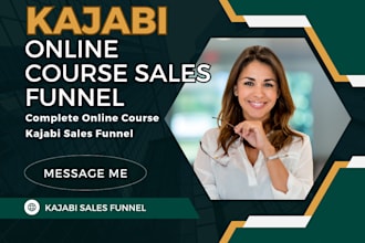 design online course kajabi sales funnel, kajabi website, kajabi expert ads