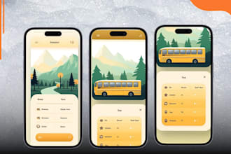 develop bus ticket booking app, school bus app, ticket booking app for you