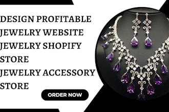 design profitable jewelry website jewelry shopify store jewelry accessory store