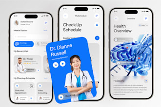 develop healthfitness app hospitality app doctor app medical app workout app