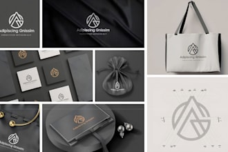 design modern luxury unique fashion minimalist  business logo
