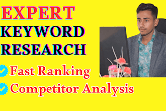 do kgr keyword research and SEO competitor analysis for easy ranking