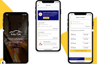 develop taxi booking app, car rental app, cab booking app