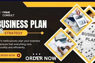 prepare a topnotch business plan, financial analysis, business proposal, grants
