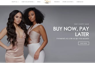 create beauty website, skincare, salon or redesign for you
