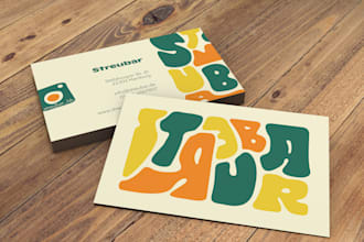 create a professional business card for your company