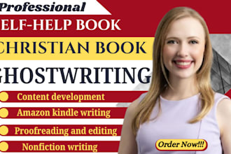 be christian ghostwriter, christian ebook, self help ebook, ebook writer