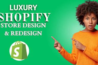 shopify design, redesign, shopify rebranding, revamp store