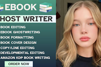 ebook ghostwriter, KDP book writer, ghost book writer, nonfiction ghostwriter