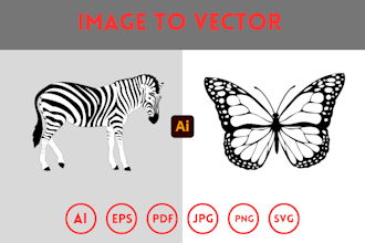 do vector tracing convert sketch image or logo to vector