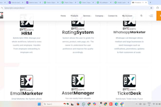 build erp, hrm, accounting, inventory, marketing software