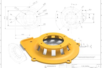 do 2d technical drawing and 3d modeling, rendering