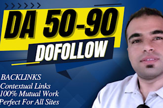 do high authority da 50 to 90 mix dofollow and nofollow white hat SEO backlinks