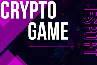 develop 3d crypto game crypto sport game crypto mini game crypto animation game