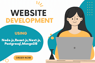 create unique custom designs as a full stack web dev