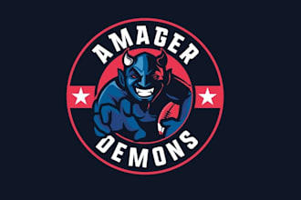 design unique football team logo