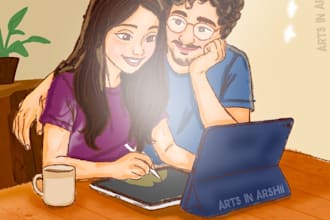 create an animated hand drawn lyrical music video