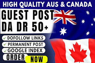 write and publish high quality guest post on australia,canada blogs