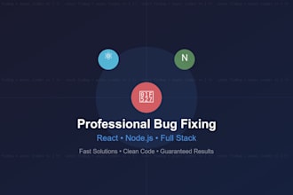 fix bugs in your react node or fullstack javascript app