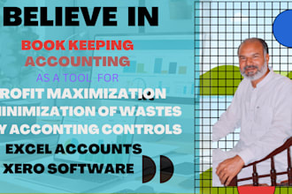 do bookkeeping in xero and excel for small businesses