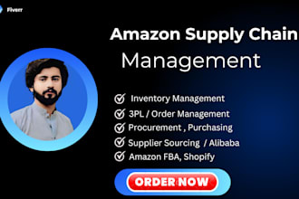 be your amazon supply chain expert inventory management logistics