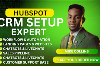 setup hubspot crm hubspot workflow marketing automation hubspot landing page